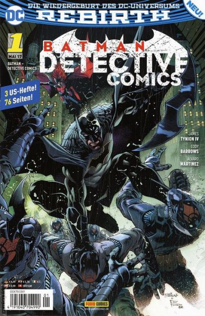 Batman - Detective Comics Rebirth [GER] #1A – Angriff Der Batman-Armee Kapitel 1 -3