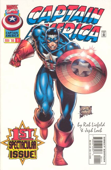 Captain America, Vol. 2 #1A – Courage (Direct Edition)