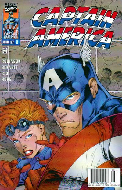 Captain America, Vol. 2 #8B – Part 1: A First Small Hisssss (Newsstand Edition)