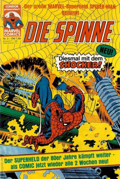 Die Spinne (Condor) [GER] #3 – Stadt in Panik / Die namenlose Bestie