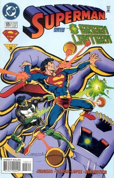 Superman, Vol. 2 #105A – Misperceptions (Direct Edition)