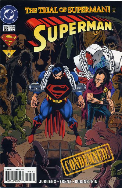 Superman, Vol. 2 #106A – Condemned (Direct Edition)