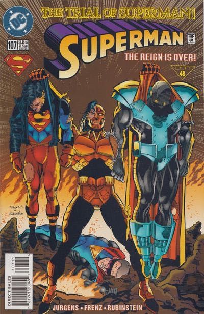 Superman, Vol. 2 #107A – Bottled Up! (Direct Edition)