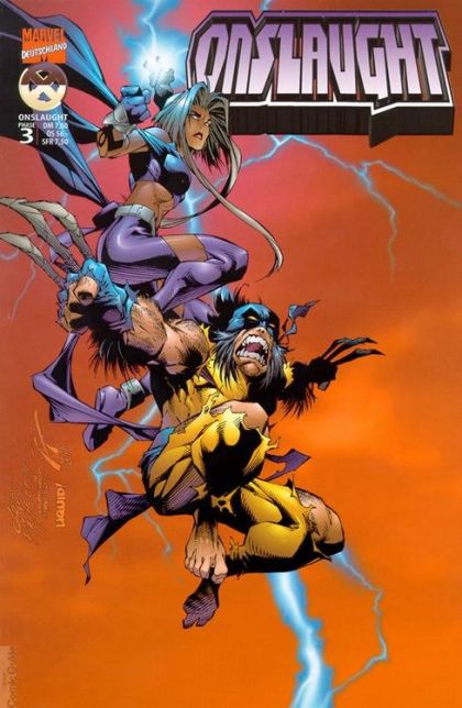 Wolverine (1997) [GER] #16B – Onslaught Phase 3 (Variant Cover)
