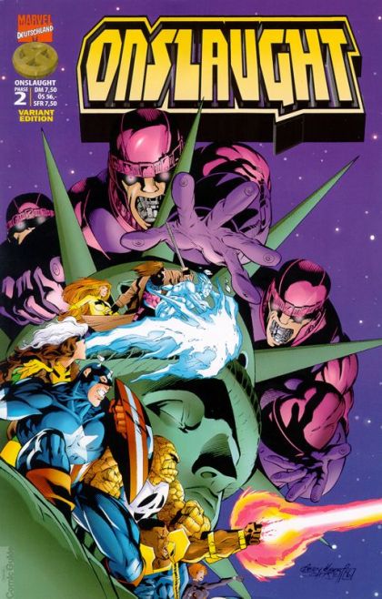 X-Men, Vol. 1 [GER] #22B – Onslaught Phase 2 (Variant Edition)